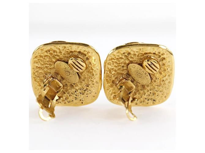 Timeless Pendientes Chanel Coco Mark Dorado - vista 4