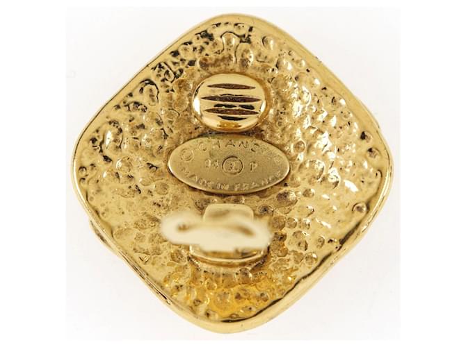 Timeless Pendientes Chanel Coco Mark Dorado - vista 5