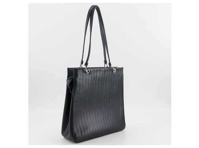 Borsa a spalla in pelle goffrata Gancini di Salvatore Ferragamo - vista 3