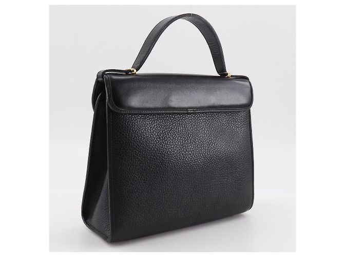 Borsa a mano in vitello con logo CD di Dior Nero - vista 3