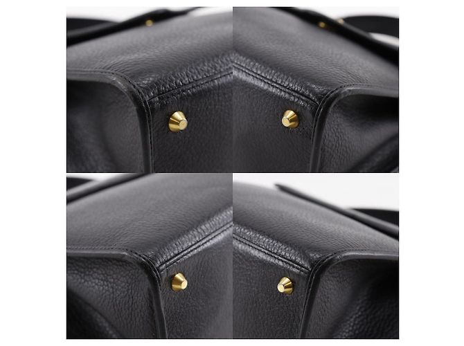 Borsa a mano in vitello con logo CD di Dior Nero - vista 4