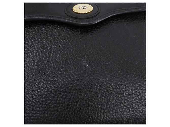 Borsa a mano in vitello con logo CD di Dior Nero - vista 8