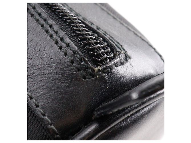 Bolso de lona de nylon Gucci Bamboo Negro - vista 8