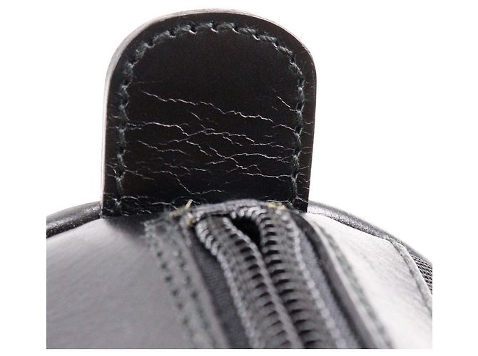 Bolso de lona de nylon Gucci Bamboo Negro - vista 9