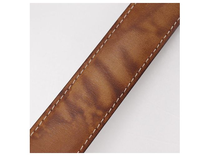 Louis Vuitton Sangle Ellipse Damier Gürtel Braun - Ansicht 10