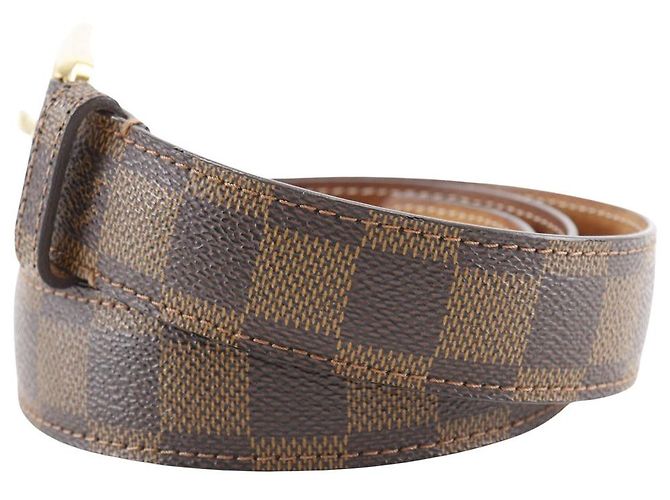 Louis Vuitton Sangle Ellipse Damier Gürtel Braun - Ansicht 2