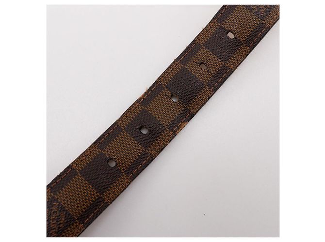 Louis Vuitton Sangle Ellipse Damier Gürtel Braun - Ansicht 6