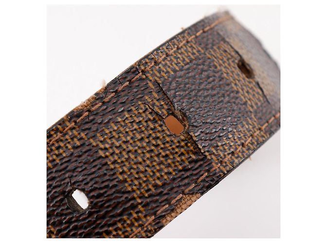 Louis Vuitton Sangle Ellipse Damier Gürtel Braun - Ansicht 8