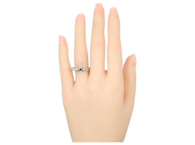 Timeless Chanel Matelassé Pt950 Platinring Silber - Ansicht 2