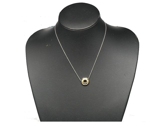 Tiffany & Co Collana Tiffany Magic Circle in Argento 925 e Oro 750 - vista 2