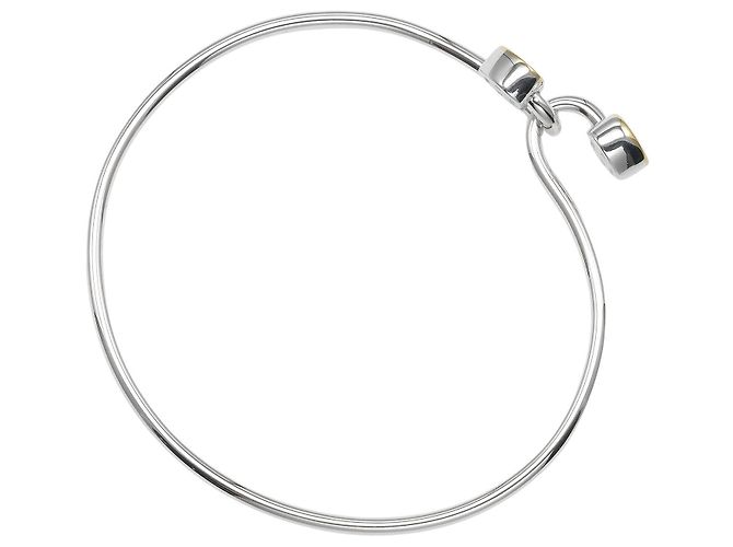 Bracciale Doppio Cuore in Argento 925 Au750 di Tiffany & Co. - vista 2