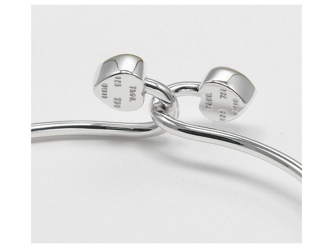Bracciale Doppio Cuore in Argento 925 Au750 di Tiffany & Co. - vista 4