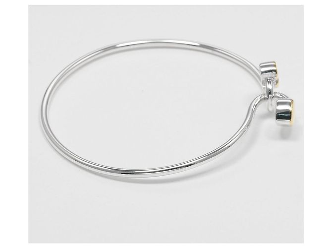 Bracciale Doppio Cuore in Argento 925 Au750 di Tiffany & Co. - vista 6