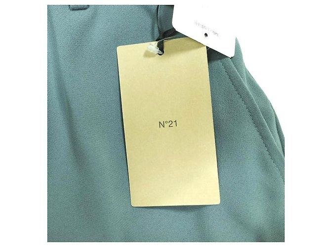 Autre Marque Pantalones de poliéster N°21 23AW-B011-5159 Verde - vista 3