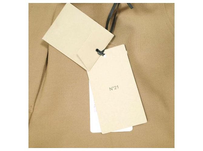 Autre Marque Polyester-Wollhose N°21 22SW-B031-3035 Beige - Ansicht 3