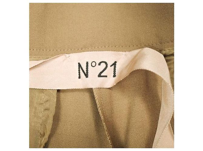 Autre Marque Polyester-Wollhose N°21 22SW-B031-3035 Beige - Ansicht 5