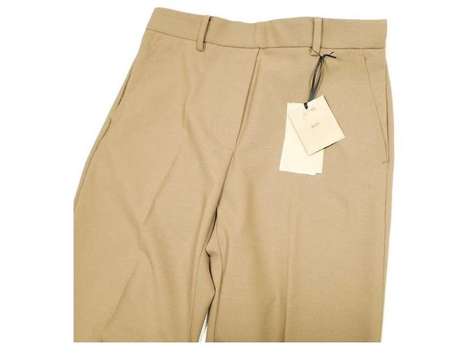 Autre Marque Polyester-Wollhose N°21 22SW-B031-3035 Beige - Ansicht 6