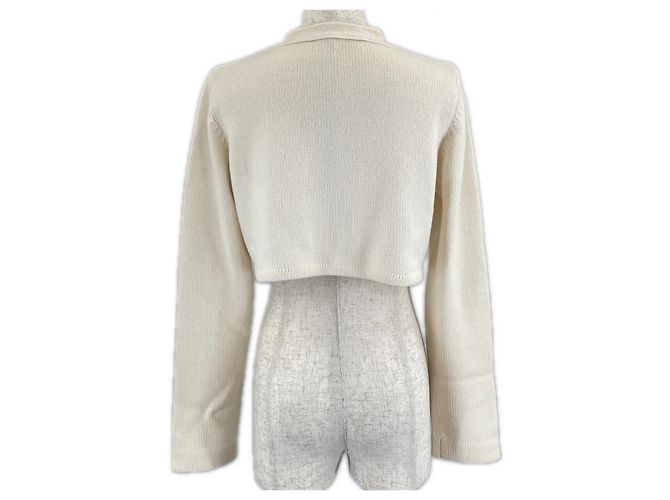 Autre Marque Cardigan in cashmere FOXEY Bianco - vista 3
