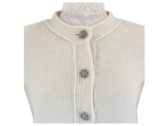 Autre Marque Cardigan in cashmere FOXEY Bianco - vista 4