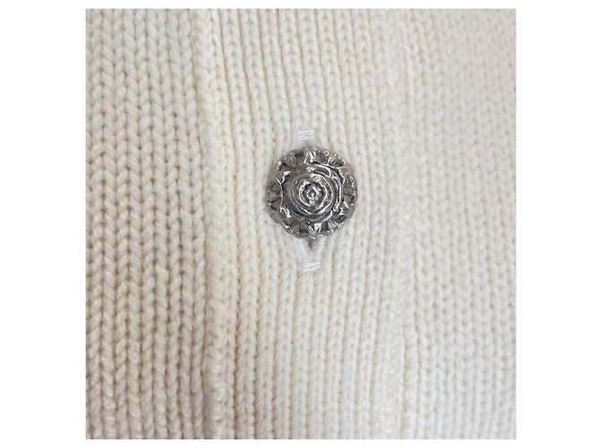Autre Marque Cardigan in cashmere FOXEY Bianco - vista 5