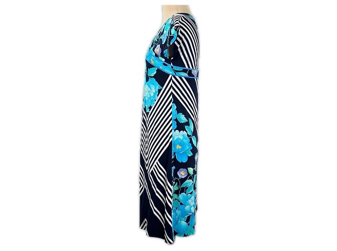 Autre Marque LEONARD FASHION Baumwoll-Einteiler Blau - Ansicht 3