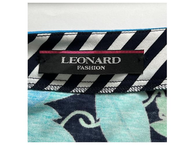 Autre Marque LEONARD FASHION Baumwoll-Einteiler Blau - Ansicht 5