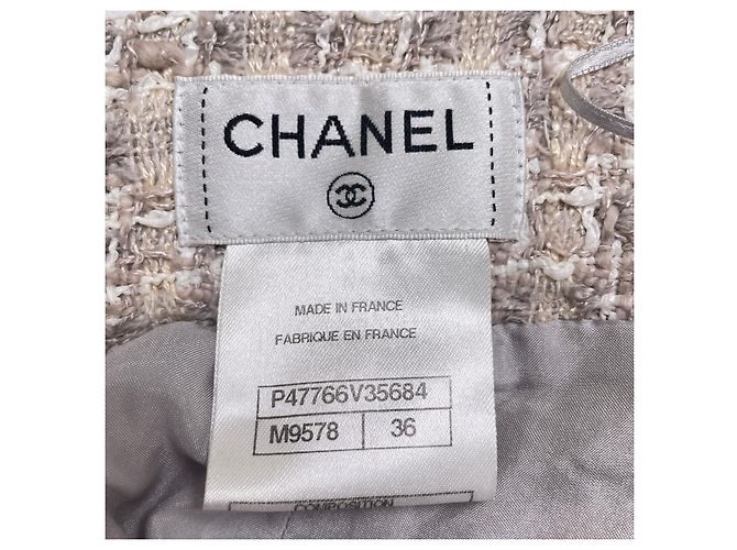Timeless Chanel Tweed-Rock Beige - Ansicht 6