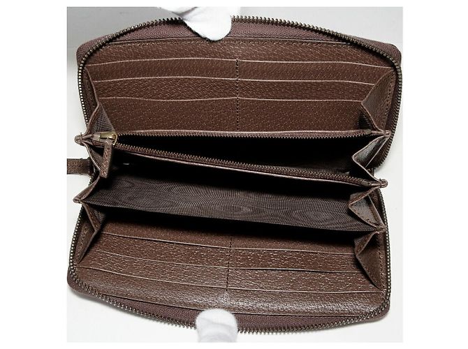 Cartera larga Gucci Diana en lona GG Jumbo con bambú - vista 3
