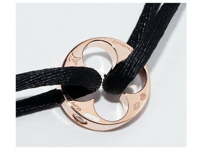 Pendente Bracciale in Diamante K18PG Empreinte Louis Vuitton Accessorio 2in1 Nero - vista 5