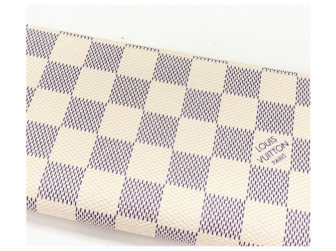 Cartera Clemence Damier Azur de Louis Vuitton Azul - vista 4