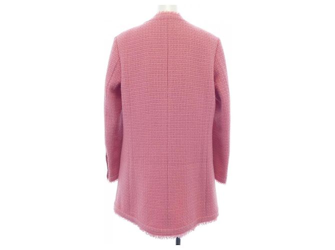 Timeless Chaqueta Chanel sin cuello Rosa - vista 2
