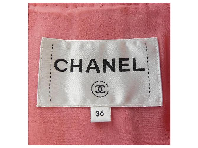 Timeless Chaqueta Chanel sin cuello Rosa - vista 4