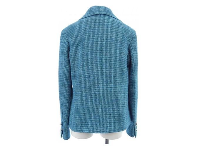Chaqueta Chanel Azul - vista 2