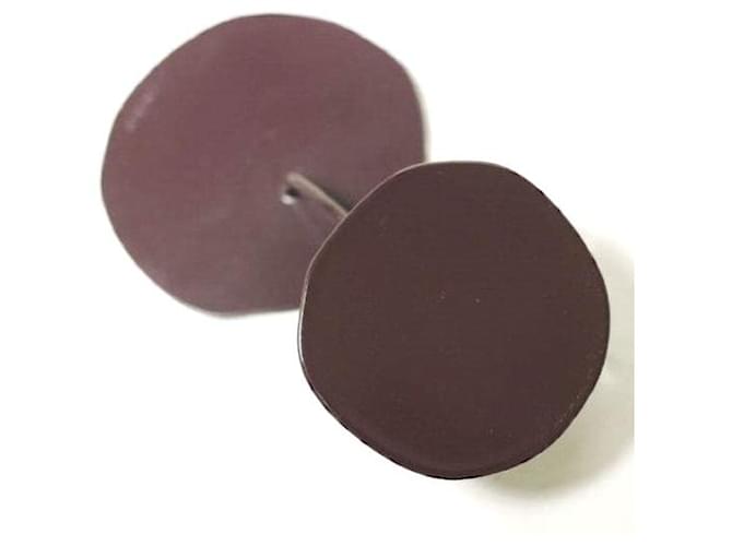 Autre Marque Orecchini Circle TP71-AK204 ENFOLD Marrone - vista 5