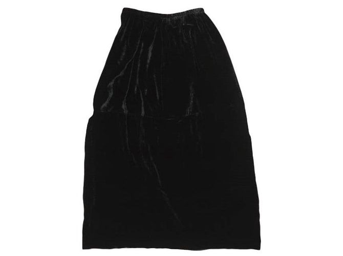 Autre Marque Falda OLIN de Terciopelo Baserange Negro - vista 2