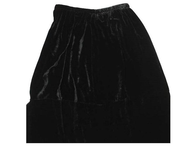 Autre Marque Falda OLIN de Terciopelo Baserange Negro - vista 7