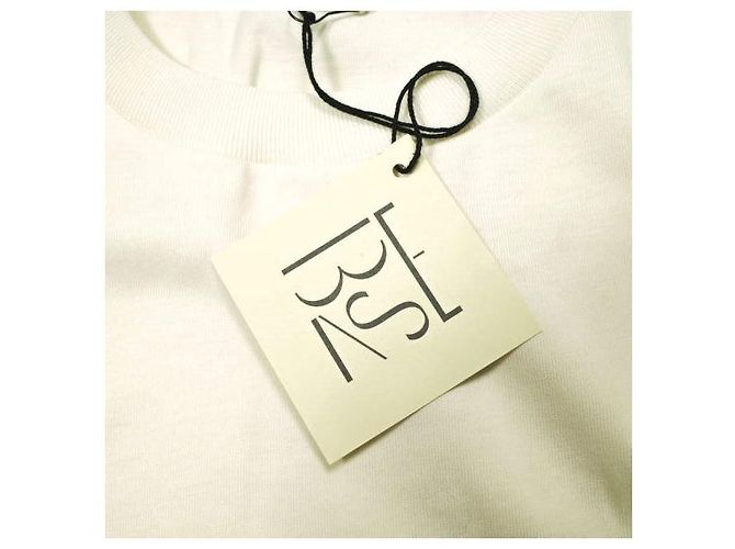 Autre Marque BASERANGE HARBOUR LANGARM-TEE Langarm-T-Shirt aus Bio-Baumwolle Beige - Ansicht 6