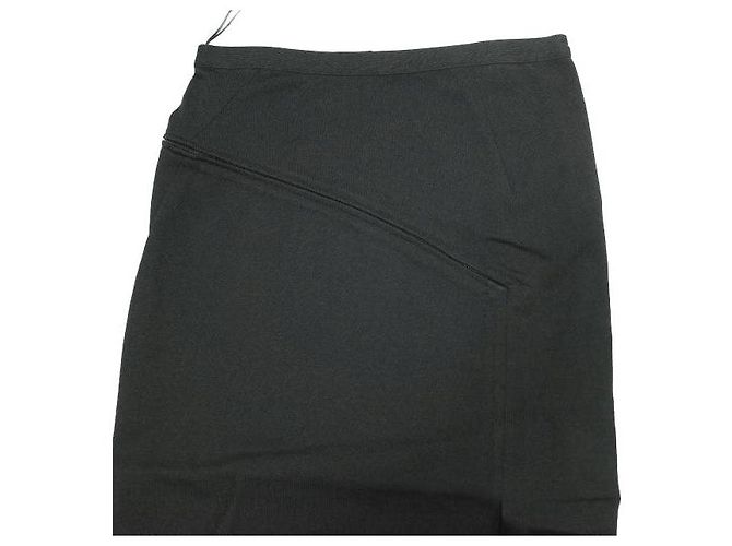 Autre Marque Falda de mezcla de rayón N°21 23SW-C041-7534 Negro - vista 6