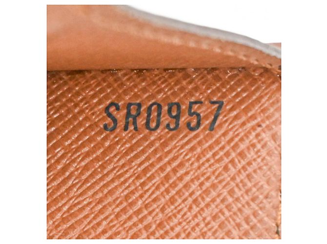 Borsa Monceau 26 Louis Vuitton Marrone Monogramma - vista 11