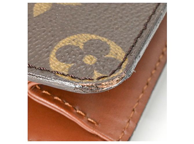 Borsa Monceau 26 Louis Vuitton Marrone Monogramma - vista 14