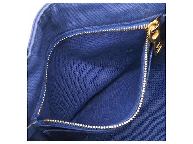 Prada Canapa Tote Tasche Blau - Ansicht 17