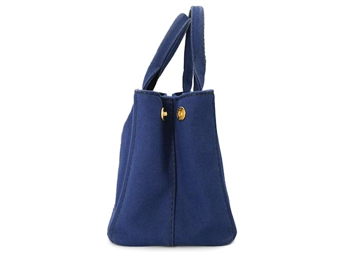 Prada Canapa Tote Tasche Blau - Ansicht 5