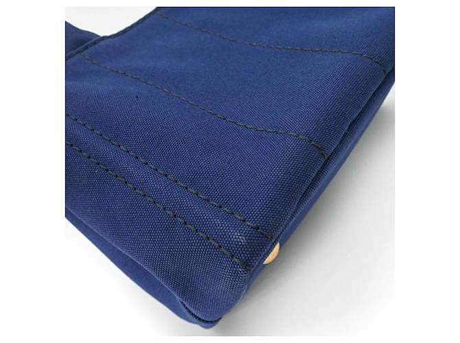 Prada Canapa Tote Tasche Blau - Ansicht 6