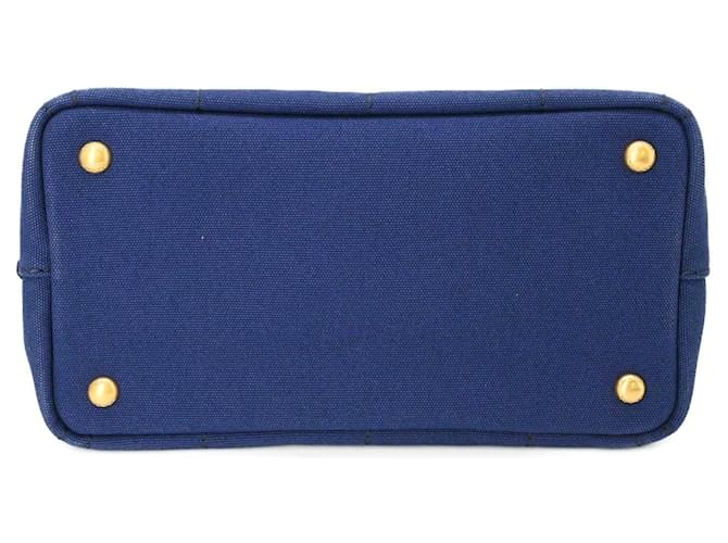Prada Canapa Tote Tasche Blau - Ansicht 8