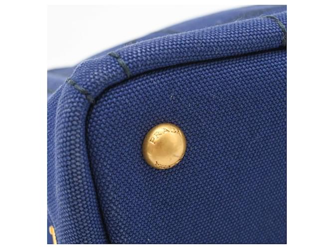 Prada Canapa Tote Tasche Blau - Ansicht 9
