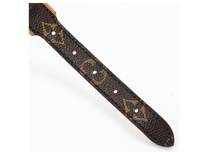 Louis Vuitton Monogram Collier Baxter PM Dog Collar Brown - view 11