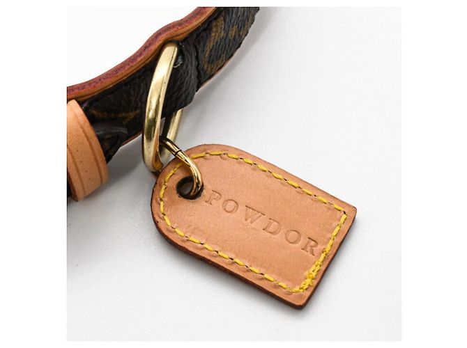 Louis Vuitton Monogram Collier Baxter PM Dog Collar Brown - view 4