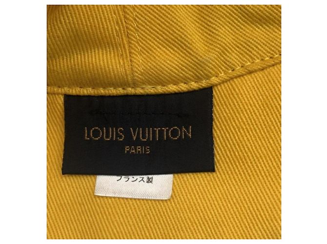 Cappello bucket in denim Monogram Louis Vuitton Nero - vista 6