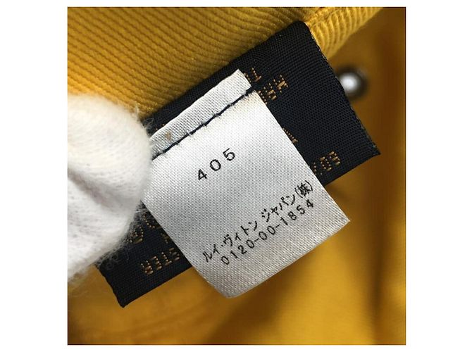 Cappello bucket in denim Monogram Louis Vuitton Nero - vista 8