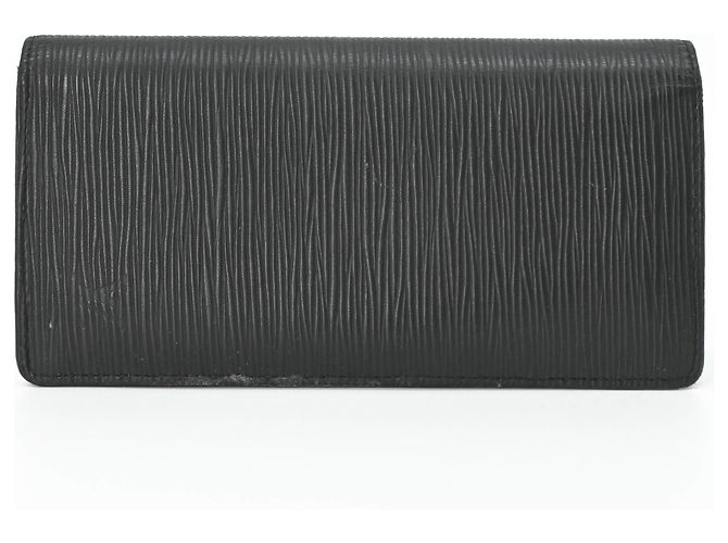 Portafoglio Lungo Brazza Epi Louis Vuitton Nero - vista 3